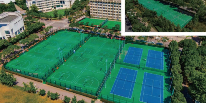 南京师范大学仙林校区东区体育场维修改造工程