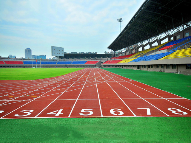 全塑性塑胶跑道