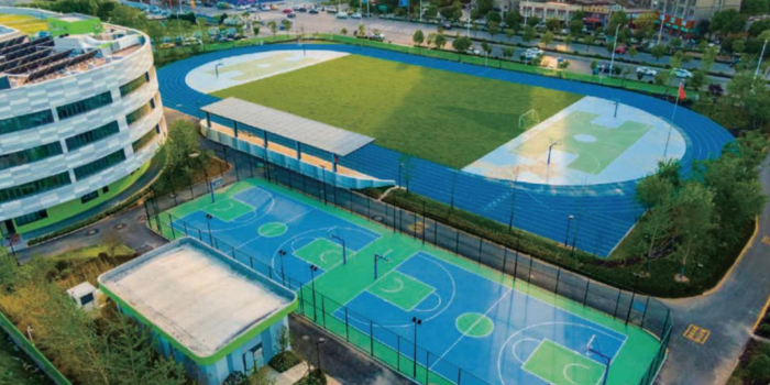 南京河西新城四小项目园建面层工程