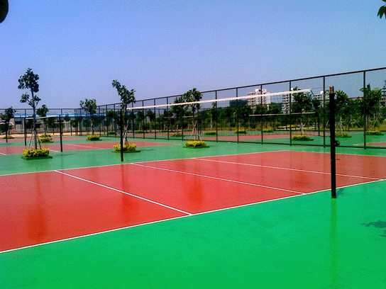 硅PU篮球场